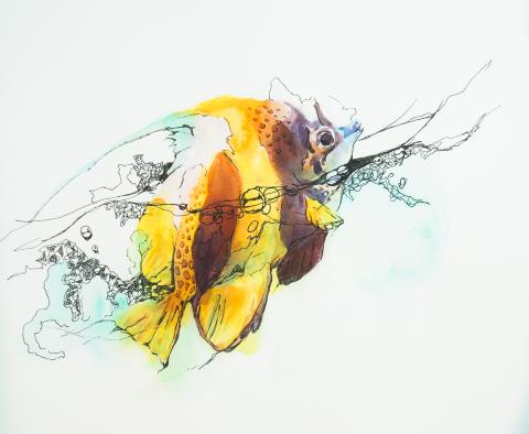 Kurosu2g壁畫藝術教學 - 水彩畫-客製。