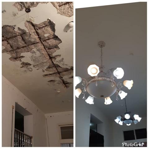 ㄚ慶居家房屋修繕 - 天花板鋼筋爆裂