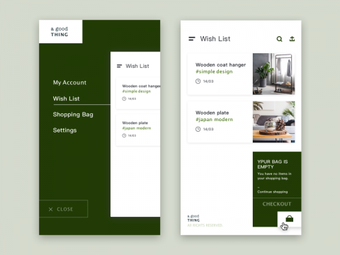 Catherina Tsai - app UI 設計