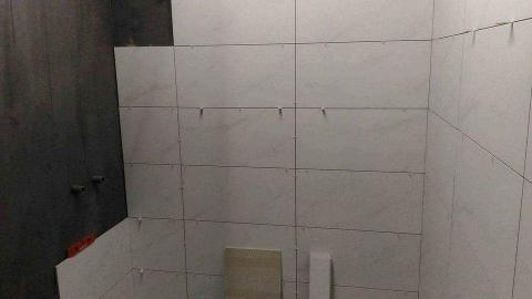 億瀧水電裝修工程 - 浴室防水施工，磁磚貼復作業