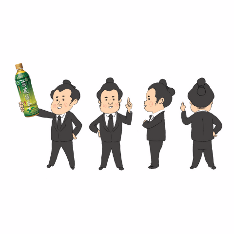 林士強 - 黑松茶花綠茶花太郎角色設定。