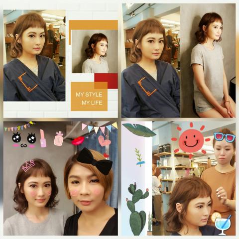 曹毓南 Minami Nan Makeup 彩妝造型 - 作品：Beauty
先化美美的，回家換衣裳，再來出發去~~~
幕後阿花Party一下

化妝Makeup: 曹毓南 Minami Nan
髮型 Hair: Fion Wu（Four hair concept）
#Beauty #化妝 #Makeup #曹毓南MinamiNan
#髮型 #Hair #Fourhairconcept