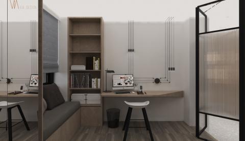 吾界設計 - 新營公寓 老宅改造 - 書房