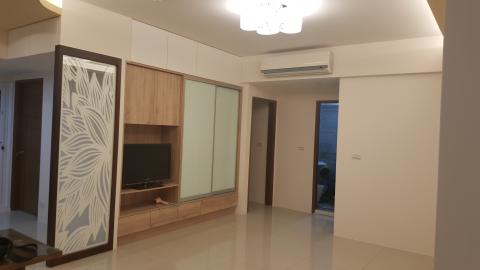 椰子室內設計裝修 - 客廳系統電視牆面規劃!