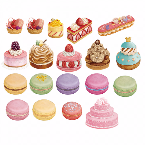 DORMOUSE眠 - 甜點繪製