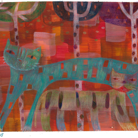 提供插畫師服務的專家Denise Huang