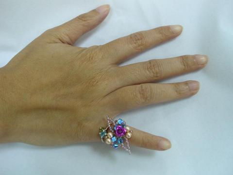 雲風水舞 - 手模展示尾戒