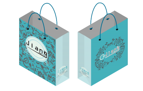 容蓉 - 手提袋設計(立體表示圖)