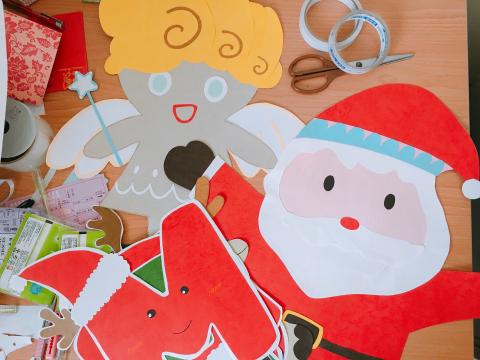 陳建宇 - 這是之前聖誕節我自己動手畫自己動手做的2D作品