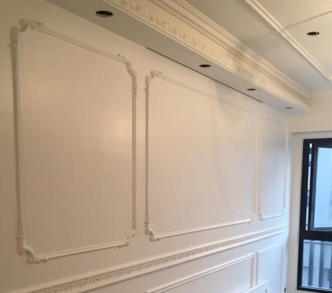 藍紅黃 油漆工程承包 - 造型牆噴漆