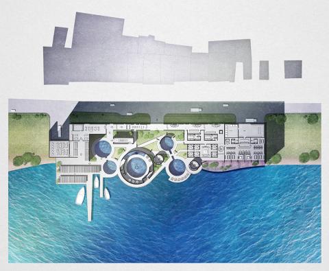 L studio - 平面圖上色