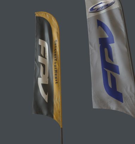 莊婷宇 - 3D_PBR_賽車旗幟
製作軟體：Marvelous/Maya