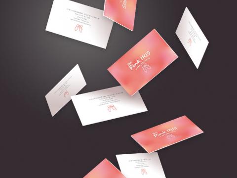 艾倫黃設計工作室 - The pink IRIS / 品牌識別設計, 品牌設計