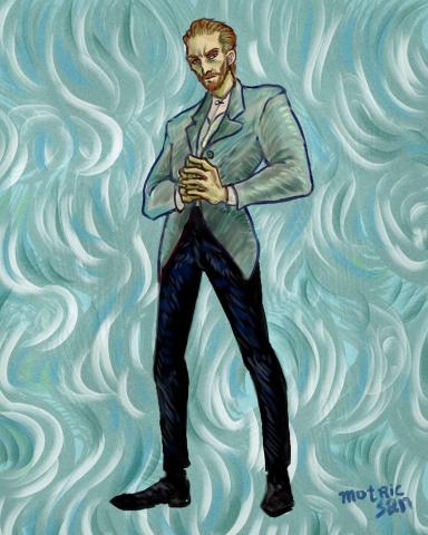 Mᴏᴛʀɪᴄ 角色/插畫狂想 - Vincent Van Gogh 
文森·梵谷

真人畫作插畫練習