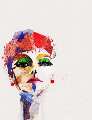 Viola Huang - 時尚水彩畫