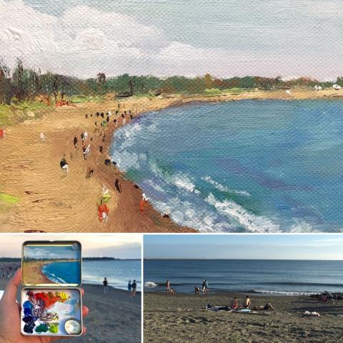 張駿業（陽台藝術設計） - 風景寫生