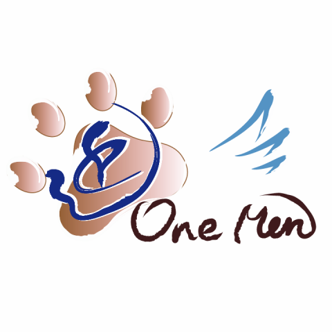 陳巧馨個人接案 - LOGO設計，
創作要求：1.自然生態的奔放感2.one mind的初衷感
為合作作品