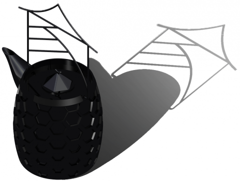 蝸牛 - 比賽作品，3D模型