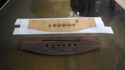 木得 - 琴橋與面板分離修護。