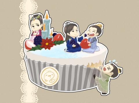 墨筆之下 - 琅琊榜同人Q版