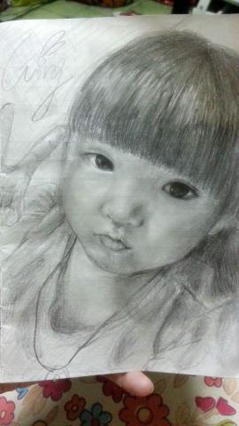 簡阡妤 - 手繪人像