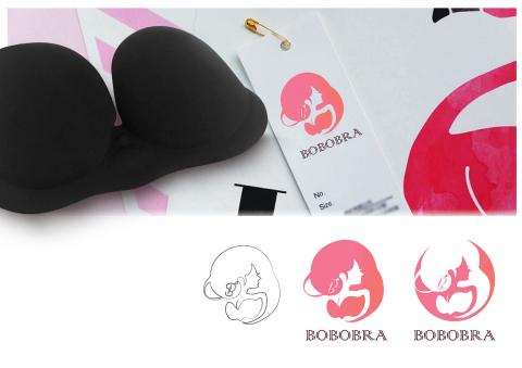 ViewJiezuo個人工作室 - BOBOBRA-影型內衣LOGO設計