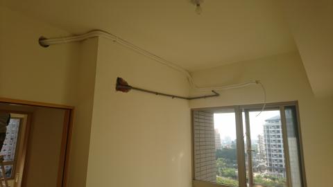 欣辰空調 - 淡水新市鎮某社區空調配管施工