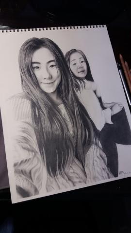 黃紹文 - 人像素描 黃紹文 - 人像素描