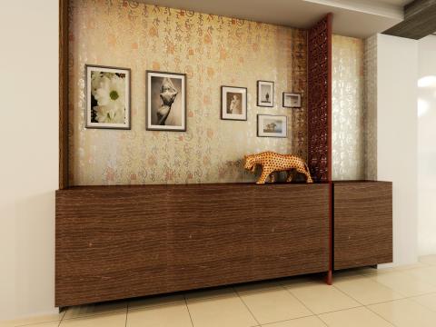 Eddie 3D效果&大樣施工圖工作室 - 住宅-樓梯端景