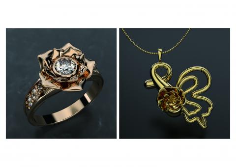 Ning studio - 珠寶建模