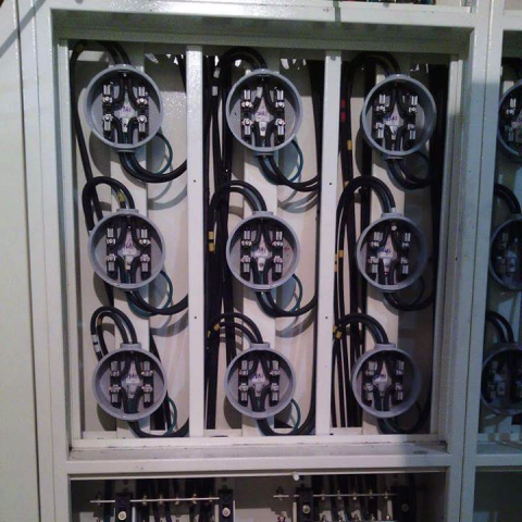 佑誠水電工程 - 集中式電錶箱結線