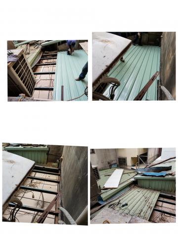 岳彩土木包工業 - 鐵皮屋翻新屋頂