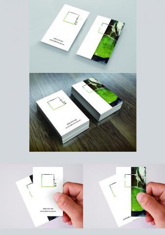 Yube  - 名片設計，素人藝術家之個人名片