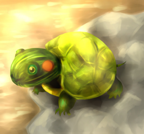 搧風五斗跪 - 精細插畫