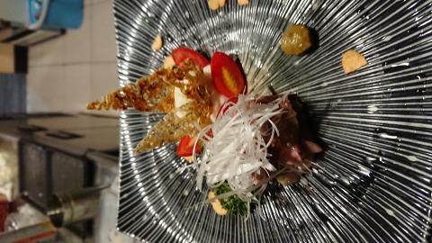 魏先生 - 烤魚餅與牛小排