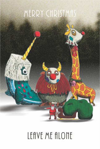 H.C Design設計工作室 - 聖誕卡插畫設計