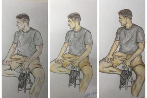 Brooke  - 這是平常喜歡畫畫的作品