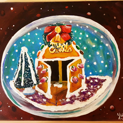 Yuna - 《我的耶誕夢》
在冷冷的耶誕節裡，我默默許下我的願望。