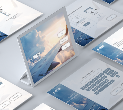 jia studio - 機場訂票ui設計