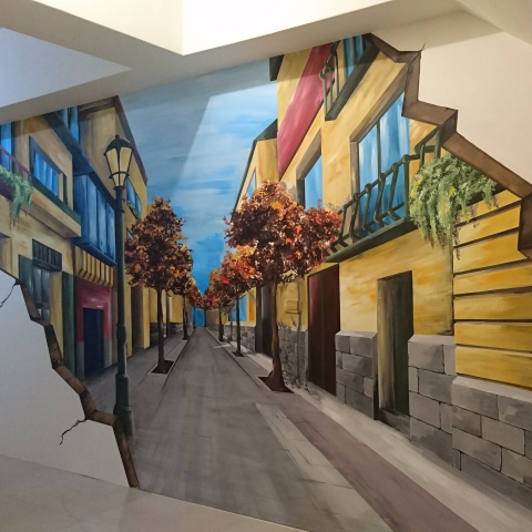 洪章鈞 - 3D牆面彩繪
【面積計價】