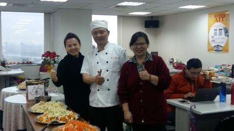 建全wee - 公司活動。中式自助餐。葷素