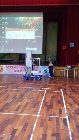 聿盛科技企業社 - 中和秀朗國小投影機檢測及佈線