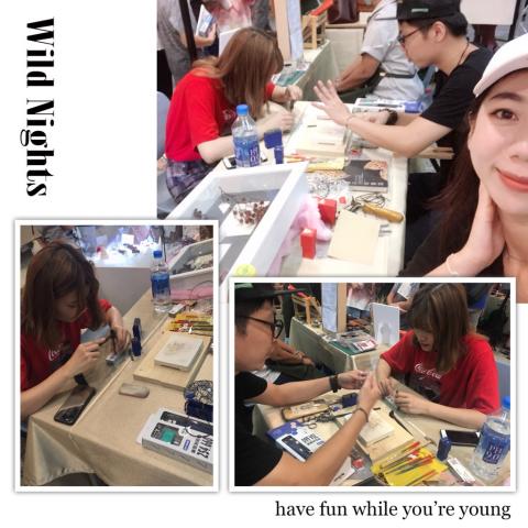 DoB輕珠寶工作室 - 勞動部勞動力發展署中彰投分署
＿台中創客基地創客參展

＿百人工作仿手作體驗