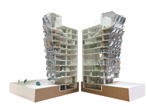 姚婷婷 - 建築模型範例（比例小）