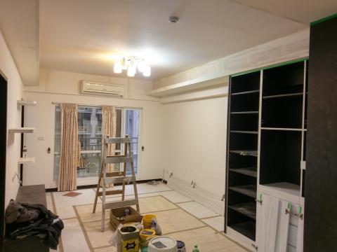 蔡先生 - 裝潢施工批土