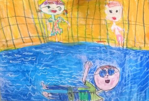 小采 - 夏天游泳