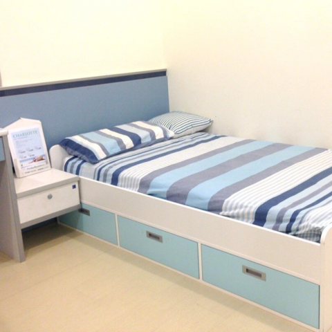 歐德系統傢俱 - 收納式床箱-無論是上掀式或抽屜式的收納床箱，都為臥室提供更多的收納儲存空間，冬衣、冬被等厚重物品都能整齊存放，不佔空間

