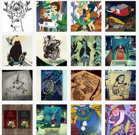 蔓步文創 - 歷年插畫作品