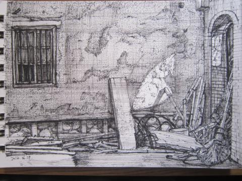 墨筆之下 - 場景素描