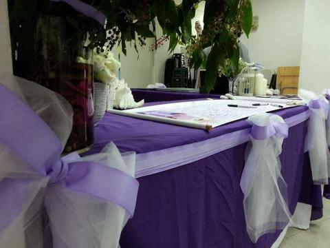 羅茵工作室 - 浪漫紫色佈置